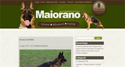 Desktop Screenshot of casamaiorano.it